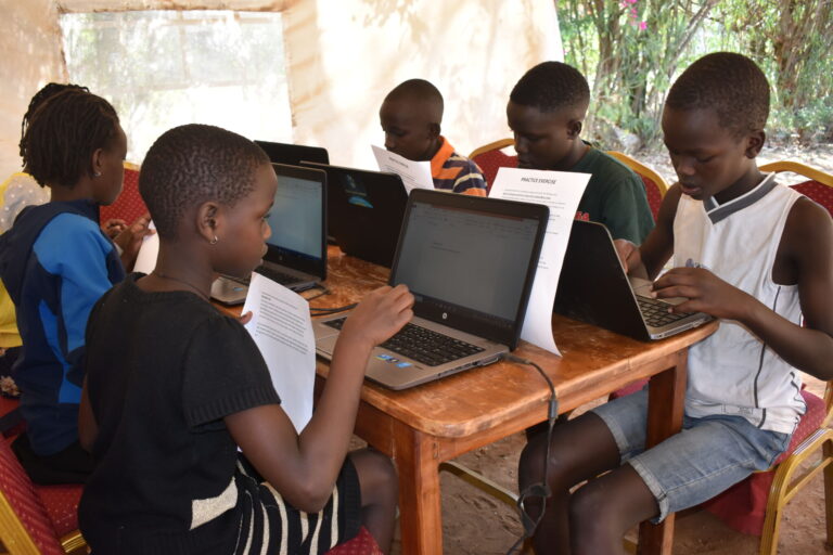ICT Training For Children Uganda1 Scaled 1 768x512